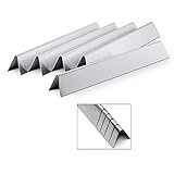 Direct store Parts DP101 Stainless Steel Heat Plates Replacement Weber Spirit E-210, Genesis Silver A & Spirit 500 Gas Grills, 9811,7535 /L 21.5" (Aftermarket Parts) (Stainless Steel Heat Plates)