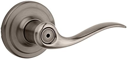 Tustin Bed/Bath Lever with Microban Antimicrobial Protection in Antique Nickel