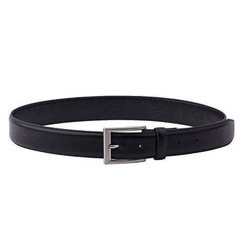 Gelante Men's Classic Dress Leather Belt G2064-Black-L (38-40)