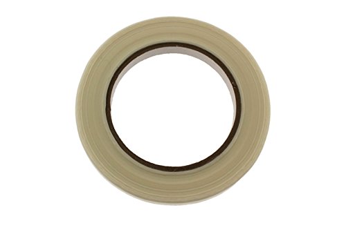 3x 1/2" Filament Strapping Tape .5 in HEAVY DUTY Fiberglass Packaging Tape 12MM Reinforced Glass Strand String Strapping Tape Packing Bundling Wrapping Palletizing Transparent Clear 4 Mil x 60 yd - Thumbnail 2