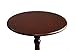 Home Source Industries - AF9711 - Traditional Mahogany End Table - Classic Round Accent - 16 x 16 x 25