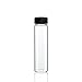4 Dram Clear Glass Vial with Screw Cap - Pack of 144 (4 Dram, Clear, 144)