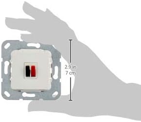 Gira 569203 Speaker Connector 1-Way Use Pure White - Image 5