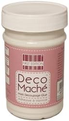 Bulk Buy: Trimcraft Paper Crafts (2-Pack) Deco Mache Adhesive &amp; Varnish 250ml Matte FEDEC902