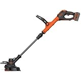 BLACK+DECKER LSTE523 20V Max Lithium POWERCOMMAND Easy Feed String Trimmer/Edger