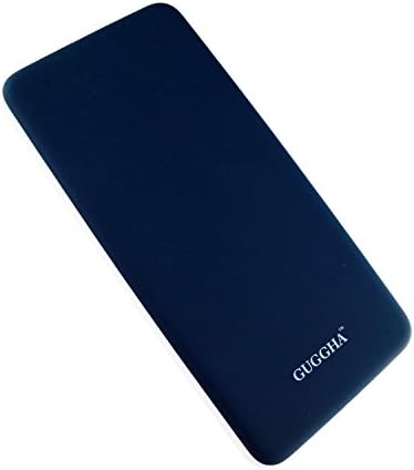 Power Bank Portable Charger Backup External Battery Pack for Samsung, iPhone, iPad smartphones, Compatible with most USB friendly Windows & Android devices by GUGGHA (Black,10000mAh QC2.0)