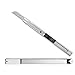 Bonsaii M8701 Retractable Utility Stainless Steel Knife, Set of 5,Portable Small Snap off Cutter, Safety for Office/Home/Arts Crafts/Hobby to Cut Paper/Cardboard/Box/Tape/Wallpaper