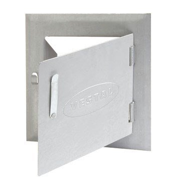 Steel Cleanout Door, 8" x 8"