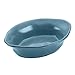 Rachael Ray Cucina Stoneware 12-Ounce Oval Au Gratin, Agave Blue