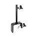 Vertical Deck Hook Clamp, 3 inch Wide, For Use with Torches, Shepherd Hooks or Poles, Convert Horizontal Clamp Deck Hooks To Vertical Clamp