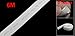 uxcell White 10mm Diameter Heat Shrink Tubing Shrinkable Tube Wire Wrap 6M