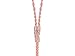 Monolith Dual 2.5mm to 3.5mm Headphone Cable - 5 Feet - Pink with Oxygen Free Copper Braided Auxiliary Audio Cord