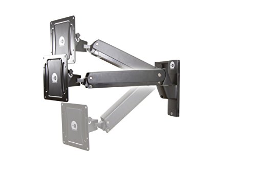 OmniMount PLAY70 Interactive Flat Screen TV Mount, Fits 40-60" TVs, Holds 35 to 70 LBS, Pans 180 Degrees, Black - Thumbnail 2