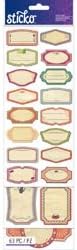 Bulk Buy: Sticko Stickers (3-Pack) Labels Stickers Organization Label Vintage E5272067