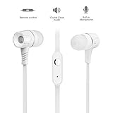 G-Cord D Series In-Ear Earbuds Stereo Sound with Built-in Microphone for iPhone, iPad, iPod, Android Phones, Tablets, Mp4 Players, and More