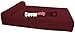 Barker Beds Replacement Cover (Headrest, Large, Burgundy) – Soft Microfiber Dog Bed Cover for 7