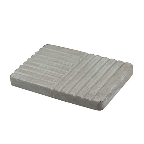 Nicole Silicone Concrete Mold for Soap Dish Rectangular with Stripe Handmade Cement Mould Nordic Original Ornaments