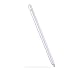 Pendorra - Active Fine Point Stylus Pen Drawing Pencil for iPad, iPhone, Samsung, Windows Tablets, Android Device and Other Touch Screen Devices-Silver