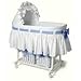 Burlington Baby Bassinet Combo with Baskets, White  ~ Burlington Basket 