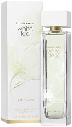 – White Tea Eau Fraiche, Eau de Toilette Spray, Duft mit Mandarine, Weißtee-Extrakt und Madras-Holz, floral, feminin und süß, sanfte Wärme, Parfum für Damen, 100 ml