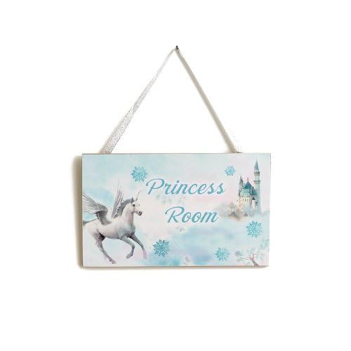 Imagine Fun Arthouse Unicorn Hanger Wooden Plaque 15cm x 25cm 004168