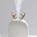AmuseNd USB Cool Mist Humidifier with Breathing Light, Mini Size Reindeer Humidifier for Bedroom Home Office Desktop 220ml with Timed auto shutdown