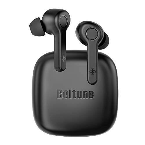 Boltune BT-BH020 Wireless Earbuds, Bluetooth Headphones Bluetooth  Wireless Headphones 4D Surroud Heavy Bas