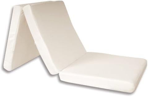 FoldNGo Adult Single Memory Foam Mattress, 27-Inch