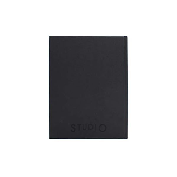 Artway-Studio-Casebound-A5-Sketch-Book-Portrait-92-Pages-46-Leaves-of-170gsm-Paper-Hardback-Sketchbook-Black Artway Studio Casebound A5 Sketchbook - Portrait - 92 Sides (46 Pages) of 170gsm Paper - Hardback Sketch Book / Pad