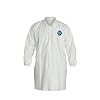 DuPont-Tyvek-400-TY211S-Disposable-Extra-Long-Frock-with-Elastic-Cuff-White-Medium-Pack-of-30