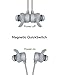 Wireless Earbuds, AUKEY Key Series B60 Magnetic Switch Sports Headphones with Bluetooth 5, Deep Bass, IPX6 Water-Resistance, 8H Playtime and in-line Mic for Gym, Workouts and Trail Runningthumb 1