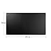 MONYES Thick Desk Pad Protector, PU Leather Desk Mat Blotters, Black Laptop Mat for Office/Home (24