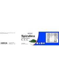 Nutricost Spirulina - Polvo de espirulina pura - 8000 mg por porción - Espirulina de alta calidad, No Model, 1
