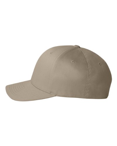 Flexfit Wooly 6-Panel Cap (6277)- KHAKI,L/XL