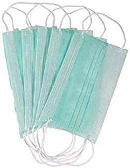 50ct Disposable Face Masks 3-Ply, Elastic Earloop, Non-Woven, Breathable and Comfortable
