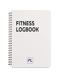 Fitness Logbook Lite: Undated Workout Journal - 6 x 8 inches - Thick Paper, Durable Laminated Cover, Round Corners, Sturdy Binding - Stylish, Minimalistic and Easy-to-Use Gym Log Book