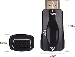 SZYIKUER HDMI to VGA Adapter Converter with 3.5mm