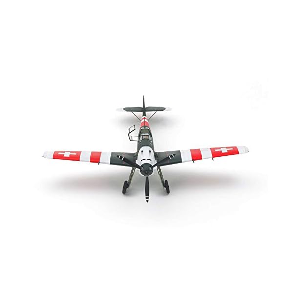 TAMIYA 25200 1:48 ME Bf109 E-3 Schweiz, originalgetreue Nachbildung, Modellbau, Plastik Bausatz, Basteln, Hobby, Kleben… – Bild 7