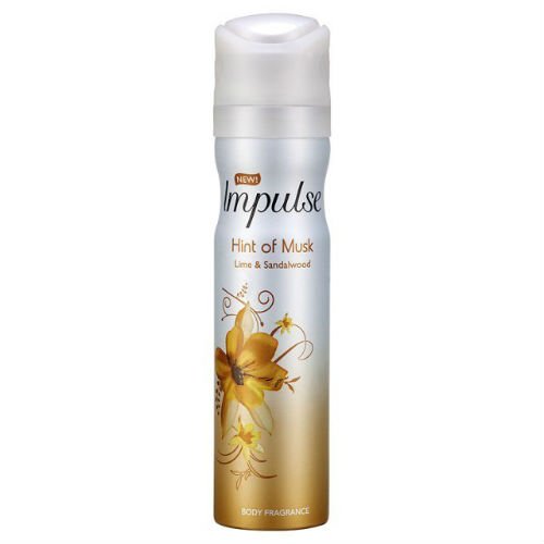 Impulse Hint of Musk Body Spray 75ml Case of 6