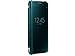 Samsung Clear View Cover (Galaxy S6 edge)- Green