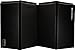 We Sell Mats 4 ft x 8 ft x 1.5 in Gymnastics Mat, Folding Tumbling Mat, Portable with Hook & Loop Fasteners, Black