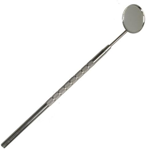 Inspection Mirror - Dental Mirror - Dentist Mirror - Size No. 7 - Magnifying Mirror Face - Length: 6.5" - Stainless…