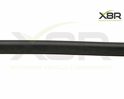 Medium Black Rubber U Channel Edging Edge Protect Protection Trim Seal Flexible Part: X8R0110