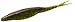 Zoom Bait 023054 Super Fluke Bait, 5 1/4-Inch, 10-Pack, Watermelon Red