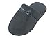 Ladies’ Plush Velour House Slippers with Soft Memory Foam Insole & Rubber Sole Satin Bow Slip On Clog