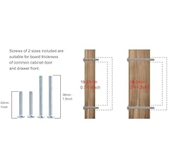 khtumeware 10 Pack 3-1/2 Inch Center to Center
