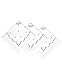 Boxed Fancy 6 pc. Ladies Cotton Handkerchiefs