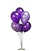 100pcs Balloons Purple Lavender Mixed Balloons Latex 10 Inch Pearl Helium Purple Balloon for Wedding Birthday Graduation Party Decorations