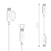 AUKEY USB-C to USB-C Cable, USB 2.0 Type-C Charging Cable (6.6ft/2m) for MacBook Pro, Nintendo Switch, Nexus 6P 5X, Google Pixel and More