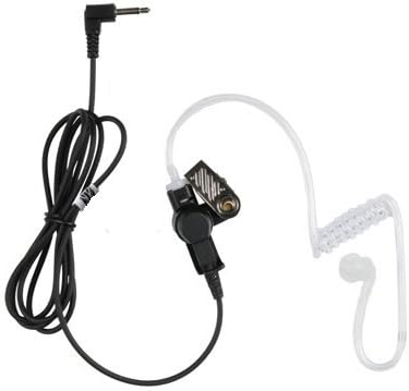 High Quality Receive Only Earpiece for Walkie Talkie Radios and Cell Phones Surveillance Kit Headset FBI Style 3.5 MM Plug 48 Inch Wire